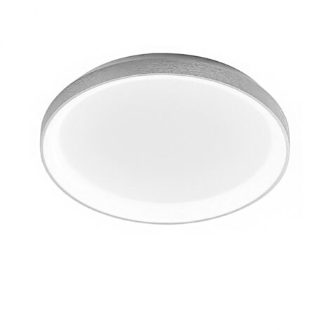 Plafonnier led gea luce krizia pg 50w 3000k 4000k plafonnier en aluminium blanc, nuances claires 4000 ° k (lumière naturelle)