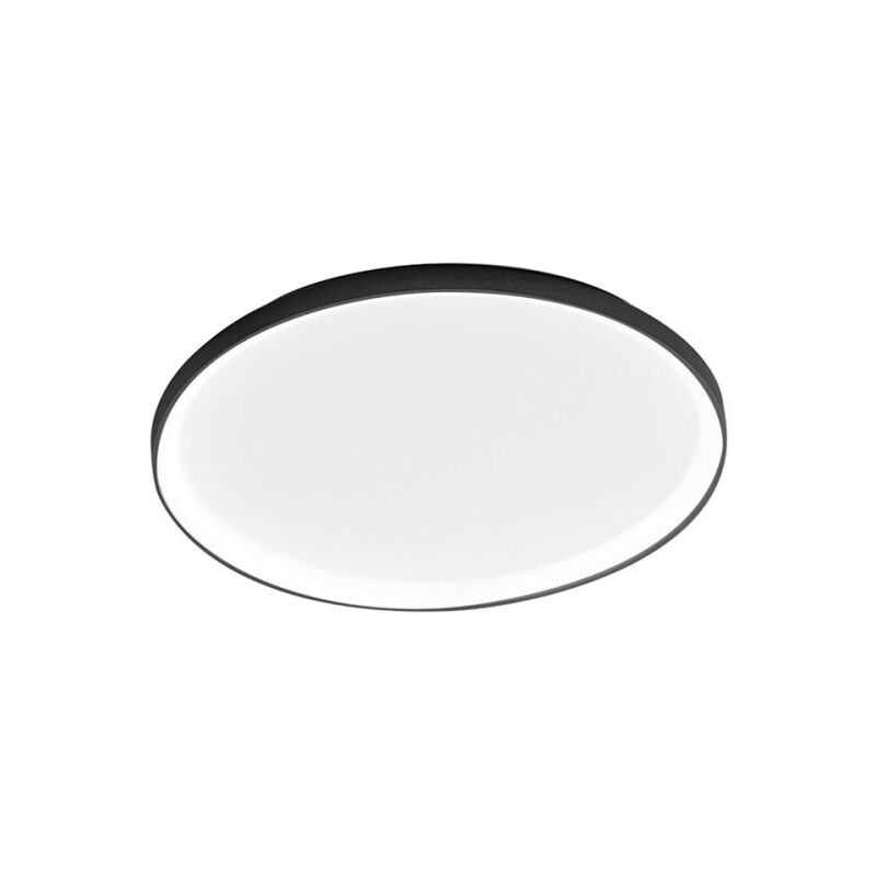 Plafonnier led Gea Luce krizia pp n 30w 3000k plafonnier en aluminium noir