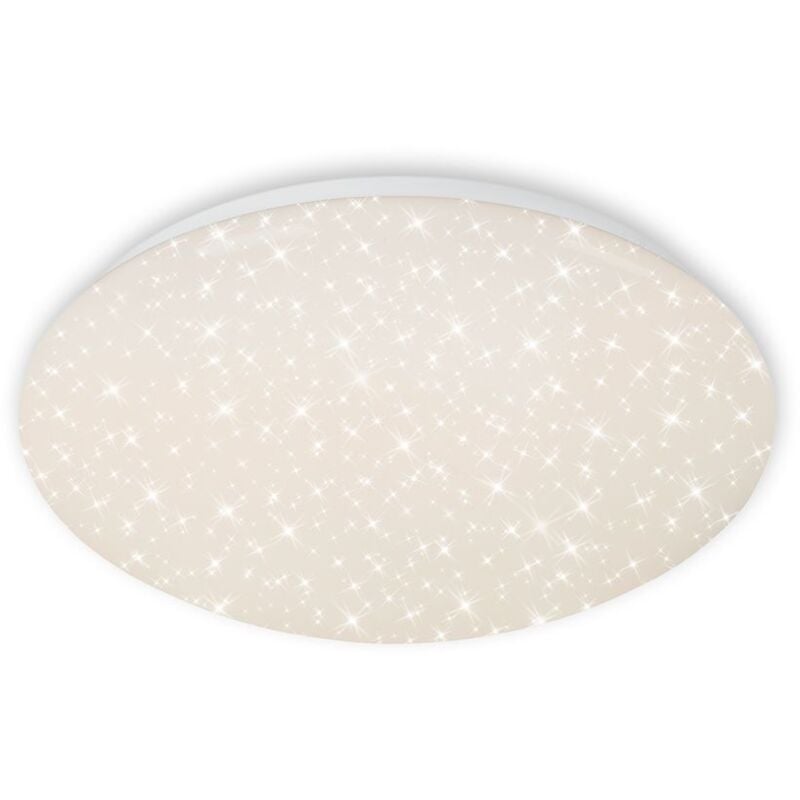 Plafonnier Briloner leuchten verb, 15 w, 1300 lm, IP20, blanc, plastique-métal, dimmable, cct, ø 28 cm