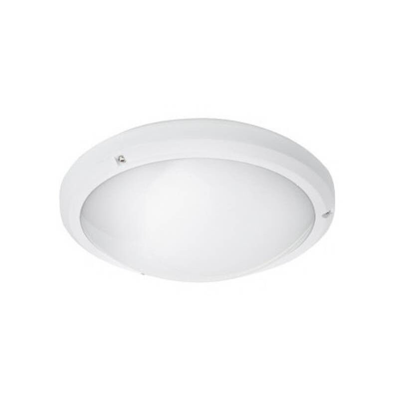 Plafonnier led à Détecteur rf 14W 1200lm 120° Ø265mm IP65 IK10 - Blanc Naturel 4000K