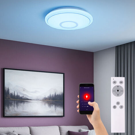 LED Plafonnier Moderne Princesse Chambre Lampe Plafond Dimmable Coeur Design Luminaire Plafonnier Avec Télécommande Acrylique Chambre D'enfant