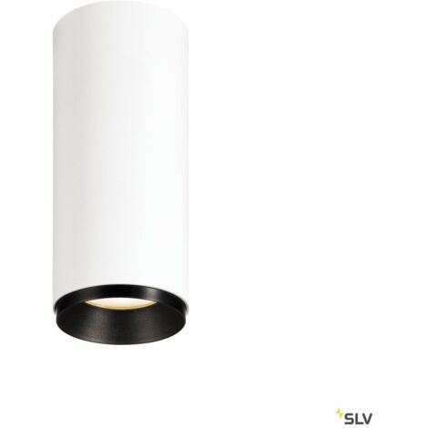 Plafonnier LED intérieur blanc/noir LED NUMINOS® S - SLV 1004134