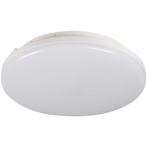 Plafonnier LED IP65 – 10W – Détecteur Mouvement – Blanc – 220mm