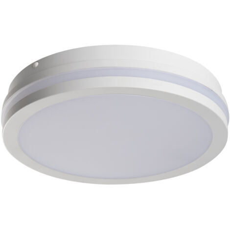 Plafonnier LED IP65 – 24/30W – CCT – Ø260mm – Blanc – Intérieur/Extérieur