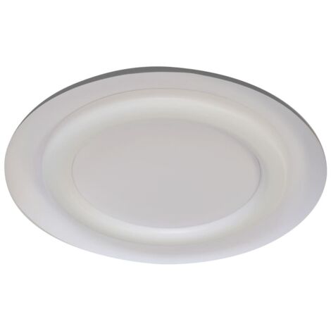 Plafonnier LED Jara Blanc+Gris 48W 2120Lm 3000ºK
