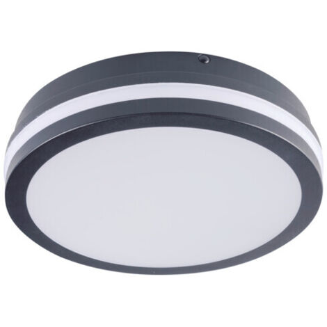 Plafonnier LED Kanlux BENO 18W Ø22 IP65 graphite CCT