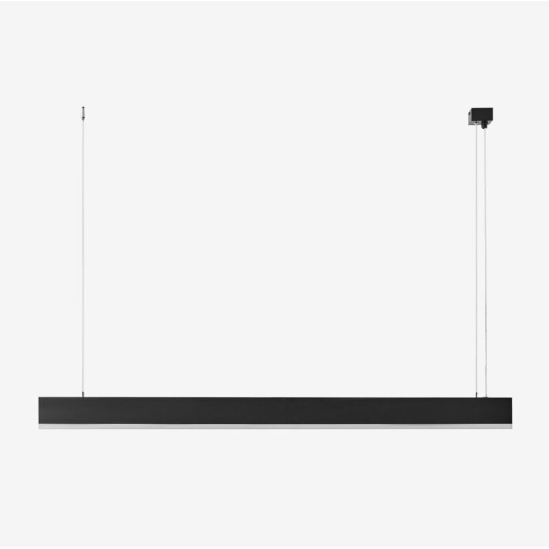 Sklum - Plafonnier led linéaire en aluminium (120 cm) Sevora Noir Sklum - Plafonnier led linéaire en aluminium (120 cm) Sevora Noir