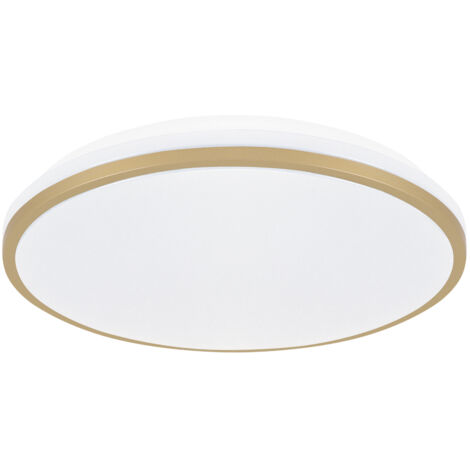 Plafonnier LED LINUS C 24W 4000K IP20 doré
