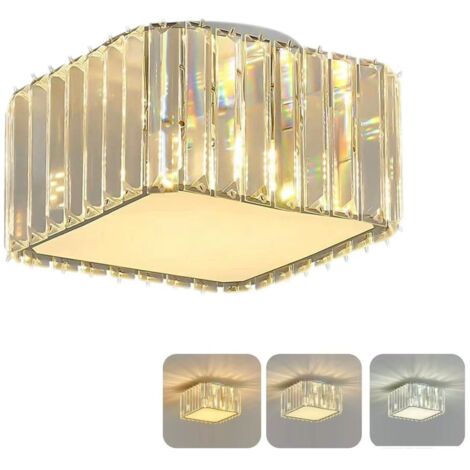 Plafonnier LED – lumière chaude, lampe pour îlot de cuisine, suspension moderne, convient pour le salon, la chambre, le couloir.