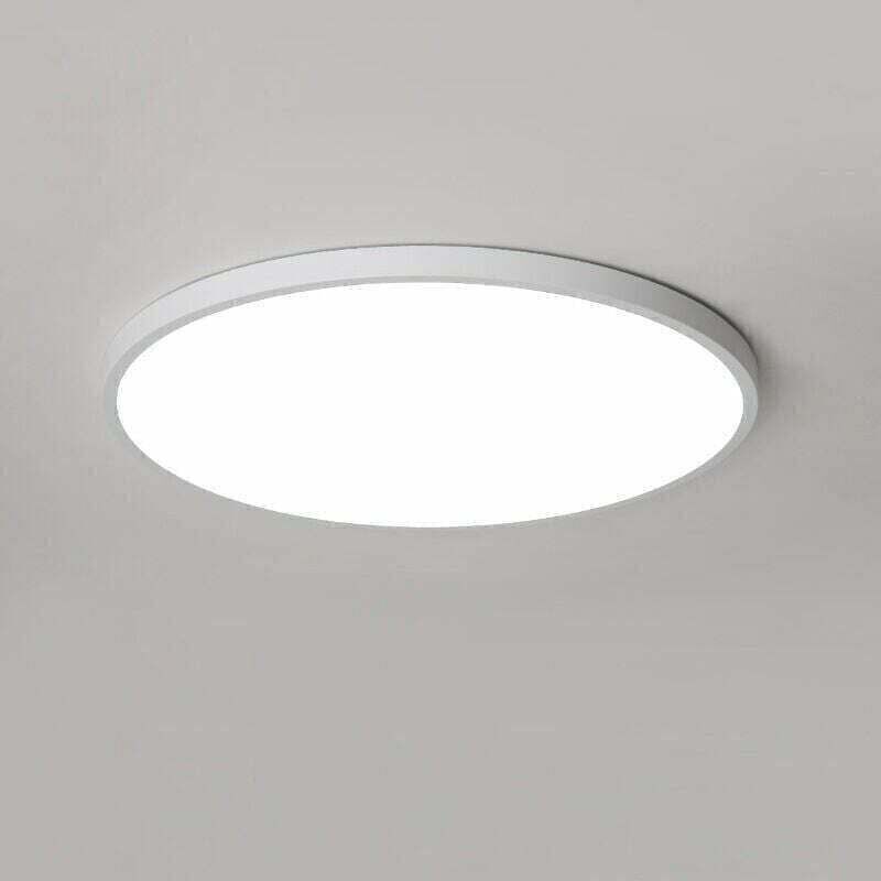 Plafonnier led - Plafonnier led moderne blanc neutre - Étanche IP44, diamètre 22 cm - Convient pour salle de bain, chambre à coucher, cuisine, salon,