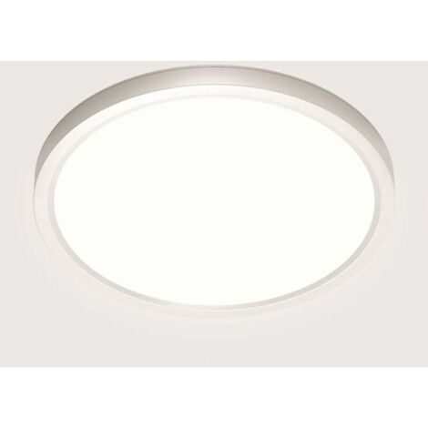 Plafonnier LED, Luminaire Plafonnier 28W 4500K, Lampe de Plafond LED Moderne Salle Blanc Neutre, Imperméable IP44, 22CM, Applicable à Salle de Bain, Chambre, Cuisine, Salon, Balcon, Couloir [Classe én