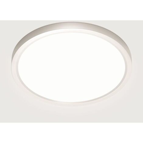 Plafonnier LED, Luminaire Plafonnier 28W 4500K, Lampe de Plafond LED Moderne Salle Blanc Neutre, Imperméable IP44, 22CM, Applicable à Salle de Bain, Chambre, Cuisine, Salon, Balcon, Couloir [Classe én