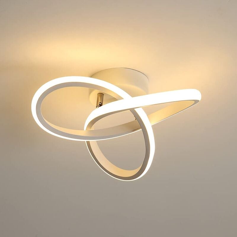 Plafonnier led Moderne, 22W Lampe de Plafond, Plafonnier led Design en Forme de Fleur pour Chambre Cuisine Salon Couloir Salle à Manger Balcon