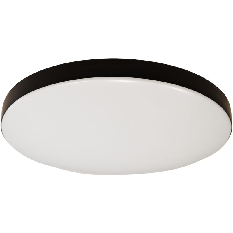 Plafonnier LED MAYA NOIR 15W IP44 Ø330 mm