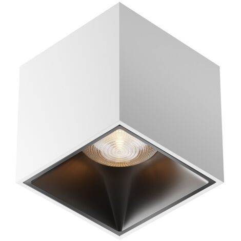 Plafonnier LED Maytoni Alfa technique 12W 3000K blanc