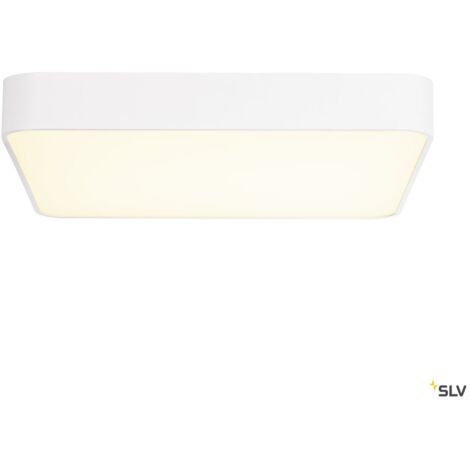 Plafonnier LED MEDO 60 intérieur carré blanc LED 39W IP 20 UGR  22 - SLV - 1000726