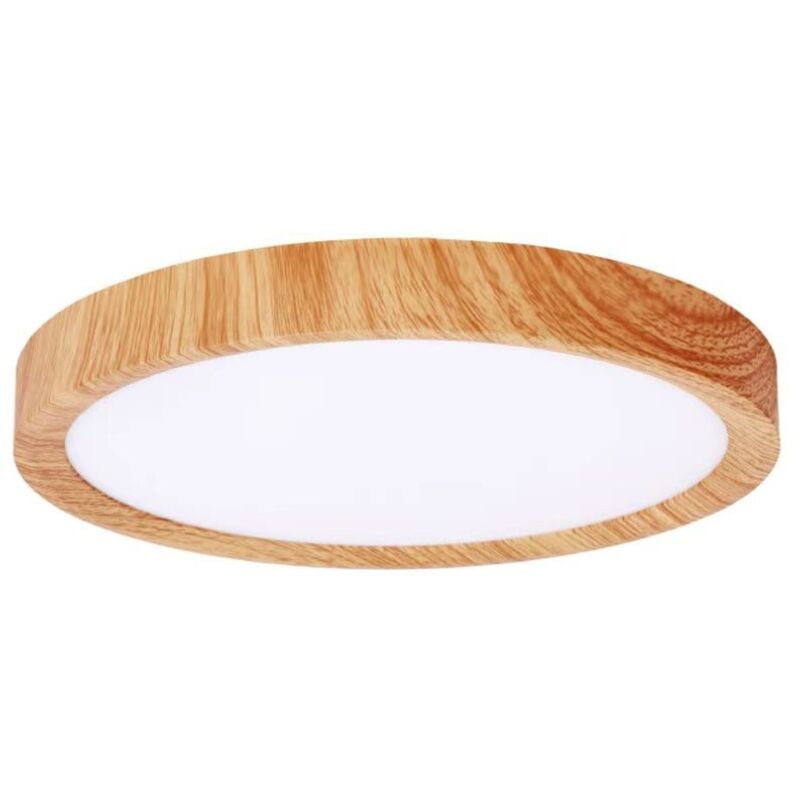 Plafonnier led Mery Madera 18W 1782lm 3CCT Dim