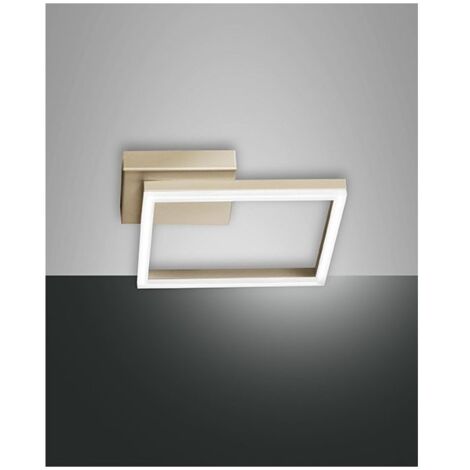 Plafonnier LED moderne BARD 22W Or Mat 3394-21-225 Fabas Luce