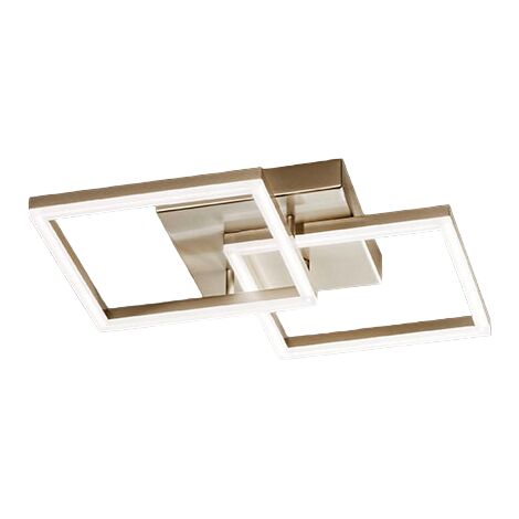 Plafonnier LED moderne BARD 39W Or Mat 3394-22-225 Fabas Luce