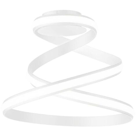 Plafonnier LED moderne dimmable 55 cm 37W Vuelta - Blanc