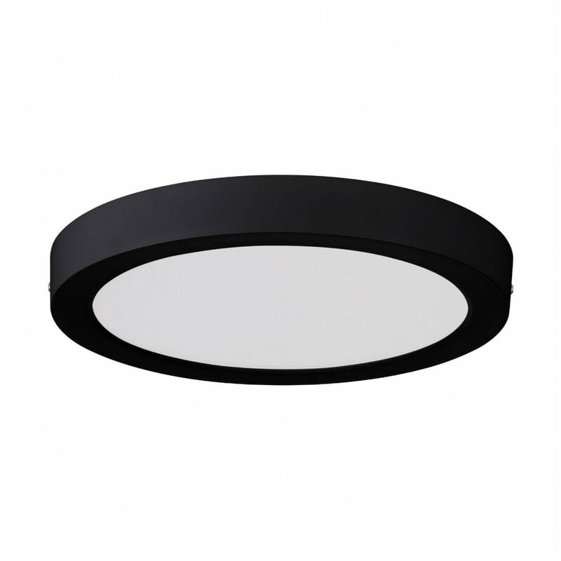 Eglo - plafonnier led noir diam 30CM 2750 lumens 4000K