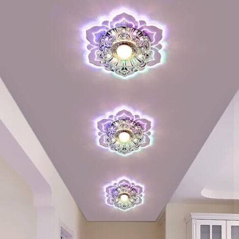 Plafonnier LED nordique 3 W à montage mural pour couloir, chambre à coucher, entrée, couloir, couloir