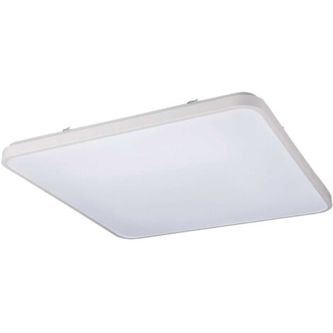 Plafonnier LED Nowodvorski Agnes blanc carré IP44 63cm