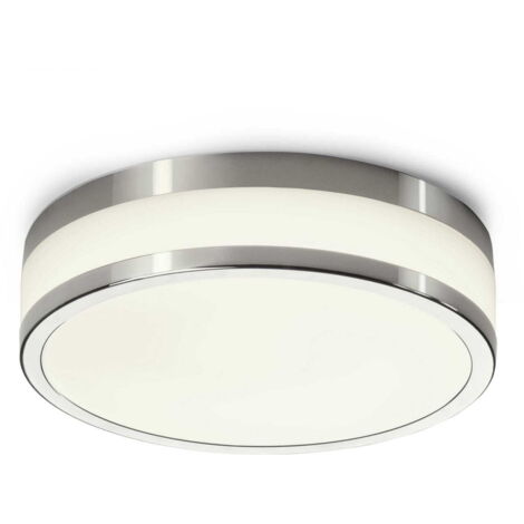 Plafonnier LED Nowodvorski Malakka blanc 18W IP44 Ø30