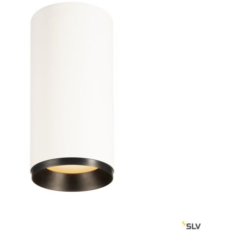 Plafonnier LED NUMINOS® L intérieur blanc/noir LED 28W 36° UGR  19 - SLV - 1004319