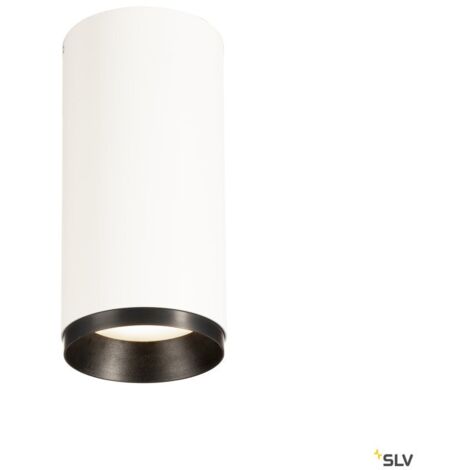 Plafonnier LED NUMINOS® M intérieur blanc/noir LED 201W 36° UGR 16 - SLV - 1004527