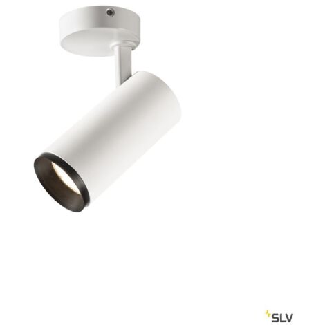 Plafonnier LED NUMINOS® M intérieur blanc/noir LED 201W 60° - SLV - 1004504