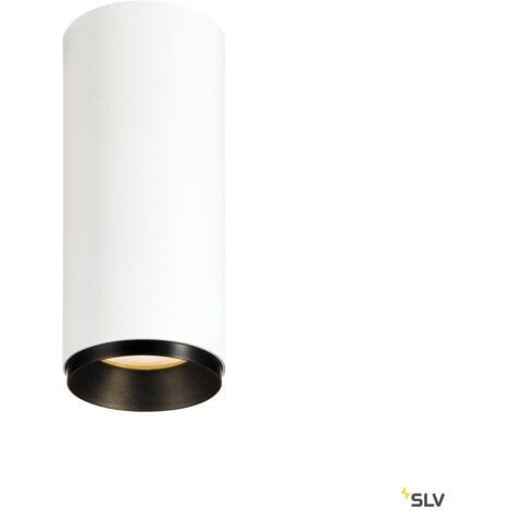 Plafonnier LED NUMINOS® S intérieur blanc/noir LED 1042W 60° UGR 19 - SLV - 1004416