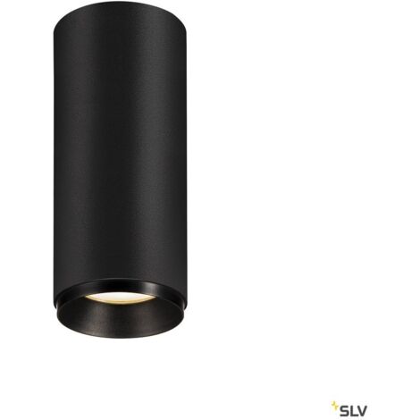 Plafonnier LED NUMINOS® S intérieur noir/noir LED 1042W 60° UGR 19 - SLV - 1004420