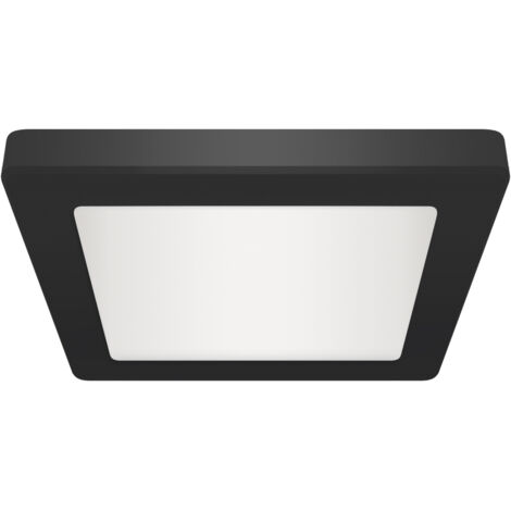 Plafonnier LED OLGA D 18W noir CCT 3000K/4600K/6500K IP20 noir