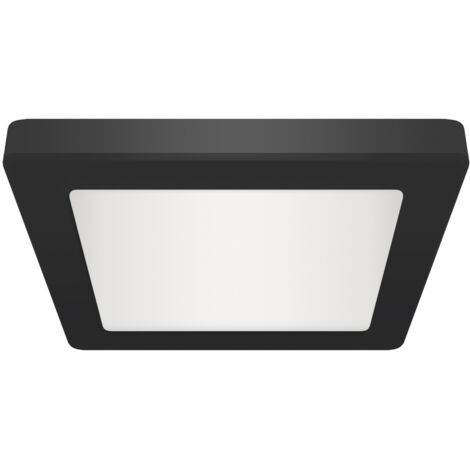 Plafonnier LED OLGA D 24W noir CCT 3000K/4600K/6500K IP20 noir