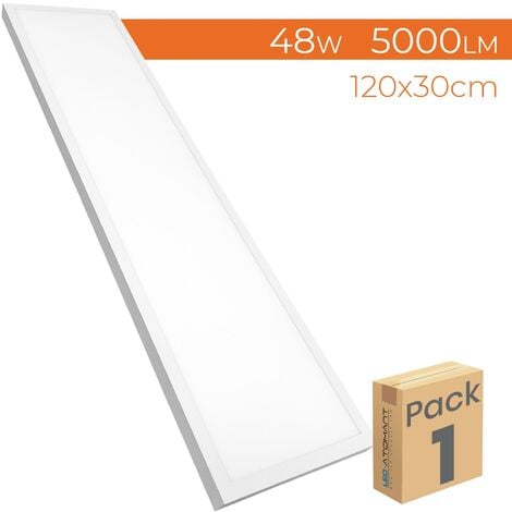 LED ATOMANT SL Plafonnier LED Panneau Surface 120x30cm CCT 48W 5000LM Lot de 1 U.