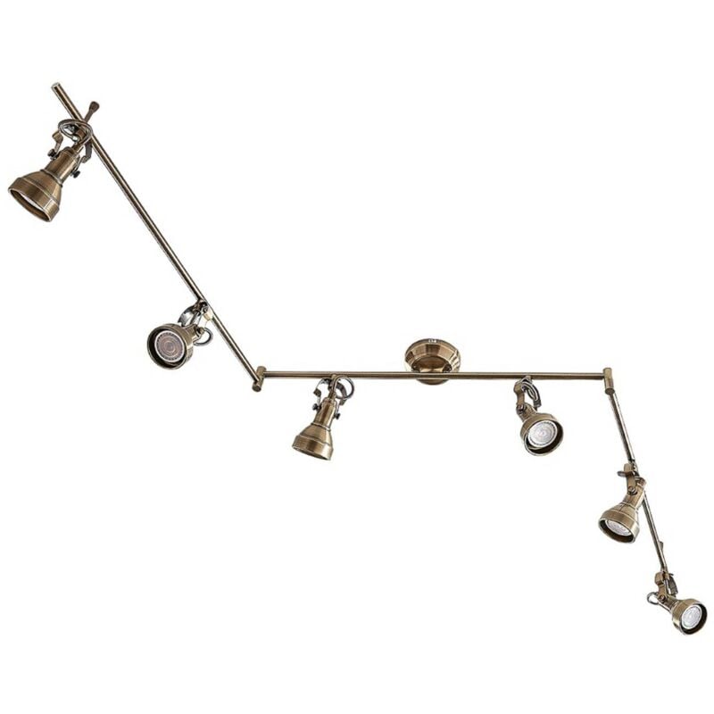 Plafonnier à intensité variable 'Perseas' en métal pour salon & salle à manger