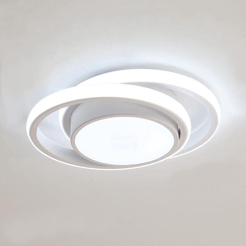 Plafonnier LED, plafonnier LED créatif en fer pour vestiaire, escalier, adapté aux couloirs, chambres, salles de bains, cuisines, salons