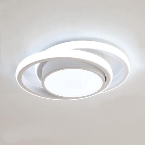 Plafonnier LED, plafonnier LED créatif en fer pour vestiaire, escalier, adapté aux couloirs, chambres, salles de bains, cuisines, salons