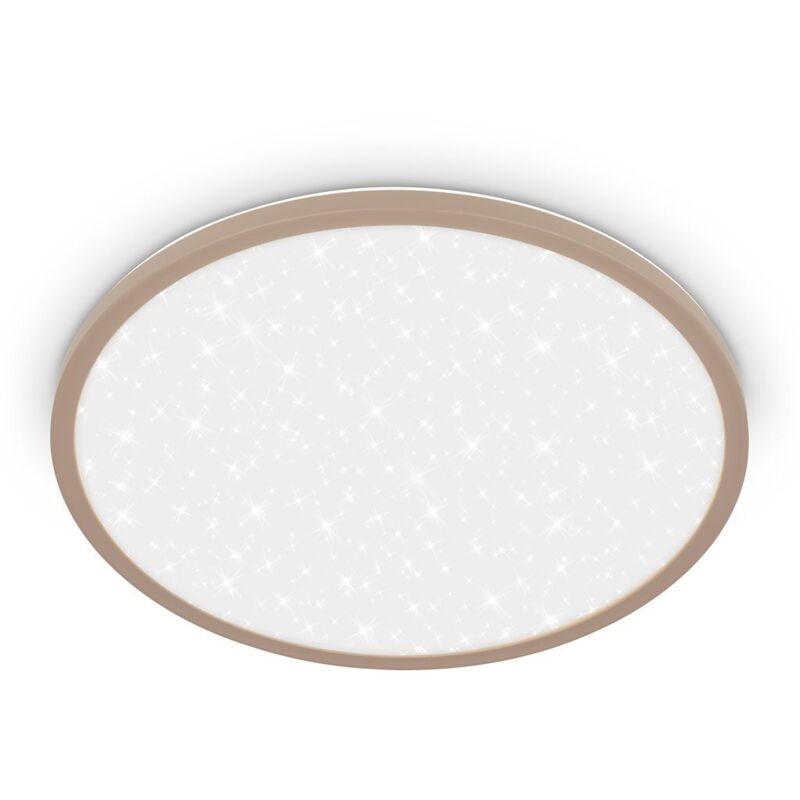 B.k.licht - Plafonnier led Plafonnier Salon Blanc neutre Cache toile