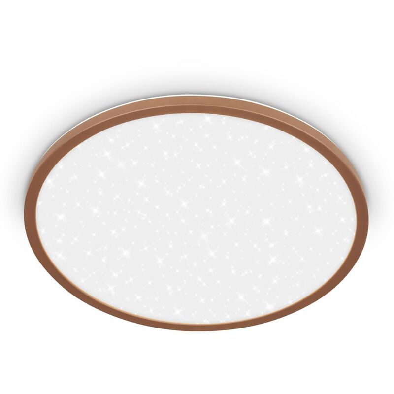 BRILONER Slim LED Ceiling Light 37, 5cm in Beige