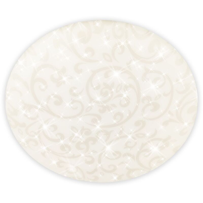 B.k.licht - Plafonnier led Plafonnier Salon Blanc neutre Ciel toil
