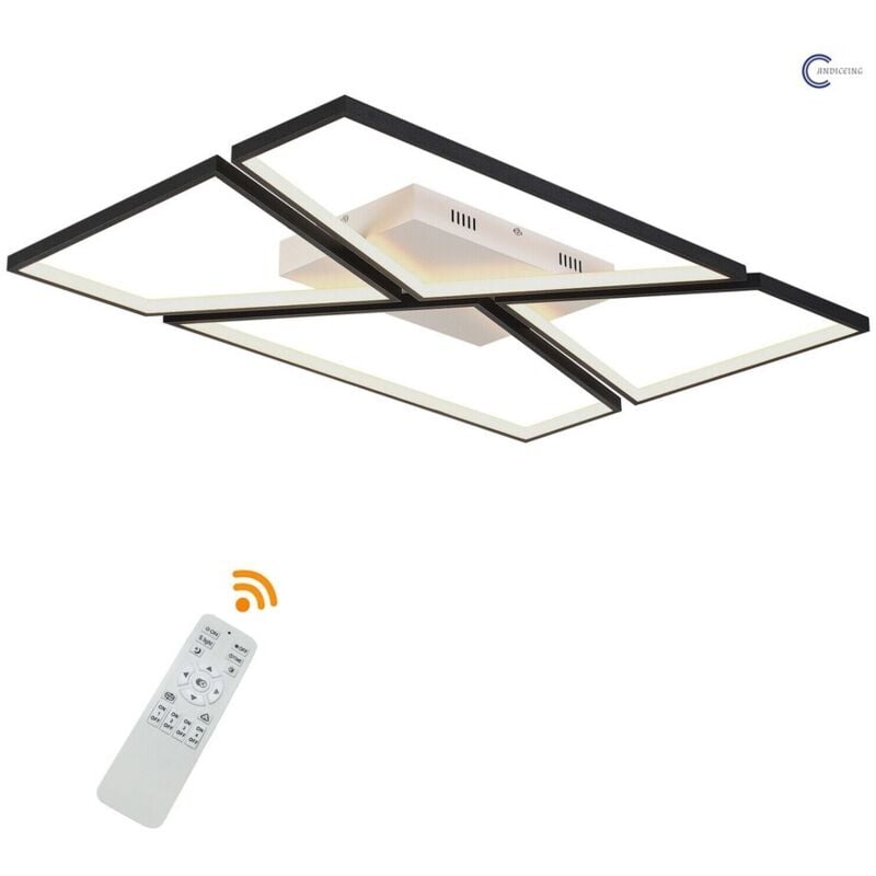 Senderpick - Plafonnier led plafonnier spacieux, variation continue avec télécommande
