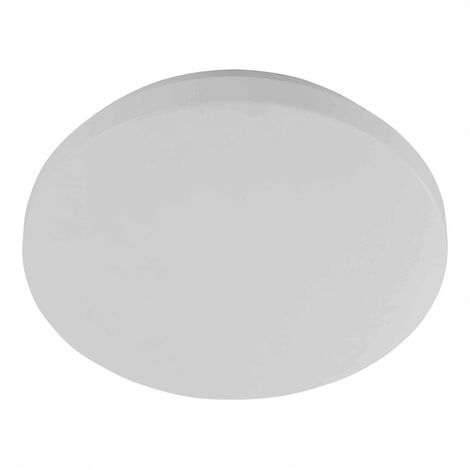 PLAFONNIER LED PLASTIQUE BLANC DIAM 26CM 10W 1250 LUM 4000K