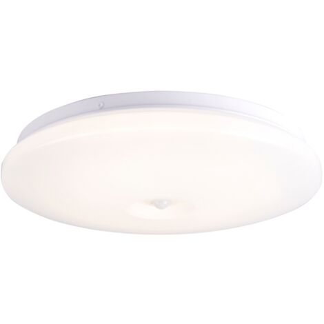 Plafonnier LED Polux Adar 33 cm 17W 4000K PIR IP44
