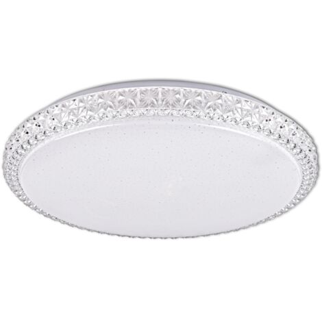 Plafonnier LED Polux IRINA 50cm 68W CCT télécommande