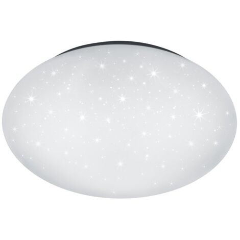 Plafonnier LED Putz 24W Ø50 cm – Effet Étoiles, 2500 lm, 4000K – Trio Lighting