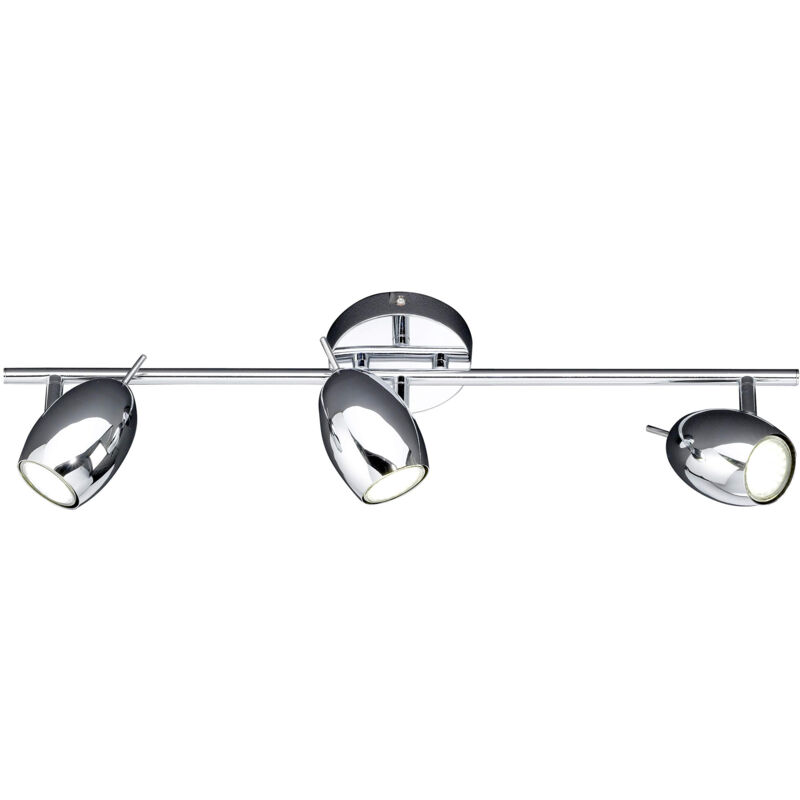 Plafonnier led Quincy Lofty Megamann - Chrome