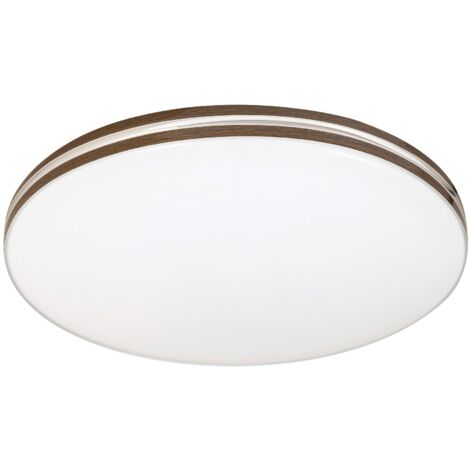 Plafonnier LED Rabalux Oscar2 blanc rond 34cm 18W