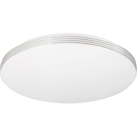 Plafonnier LED Rabalux Oscar2 rond blanc Ø34 18W 4000K